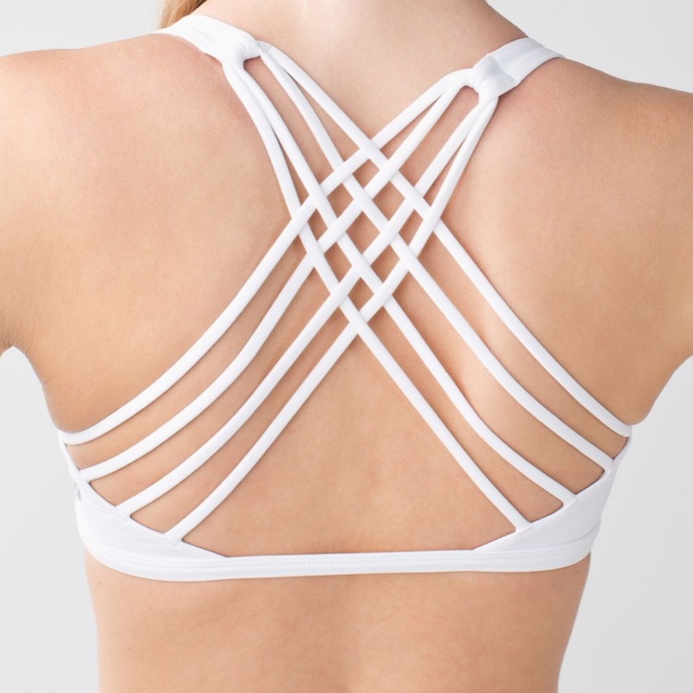 White free to be lulu bra